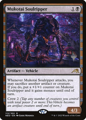 Mukotai Soulripper (113p) [Kamigawa: Neon Dynasty Promos]
