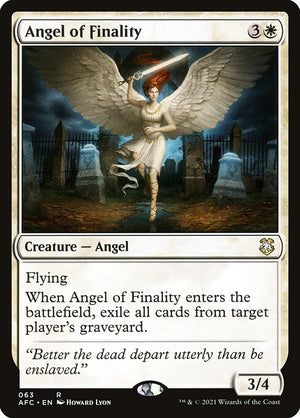 Angel of Finality (63) [Forgotten Realms Commander]