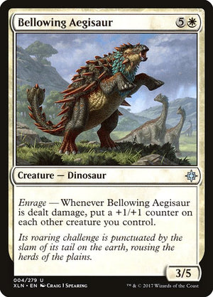 Bellowing Aegisaur (4) [Ixalan]