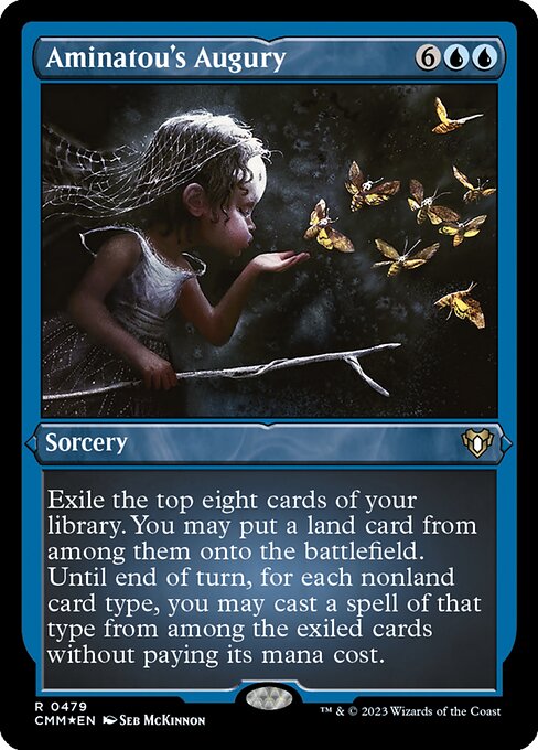 Aminatou's Augury (479) [Commander Masters]
