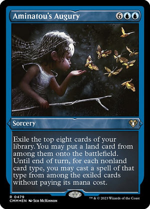 Aminatou's Augury (479) [Commander Masters]