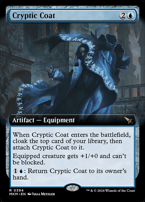Cryptic Coat (394) [Murders at Karlov Manor] [Extended Art]