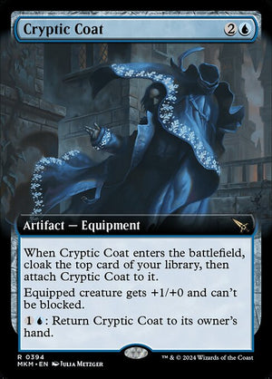 Cryptic Coat (394) [Murders at Karlov Manor] [Extended Art]