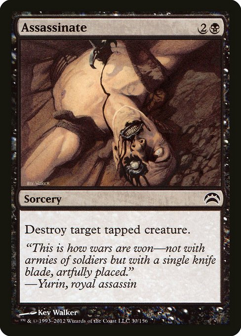 Assassinate (30) [Planechase 2012]
