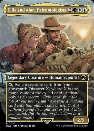 Ellie and Alan, Paleontologists (10) [Jurassic World Collection] [Borderless]