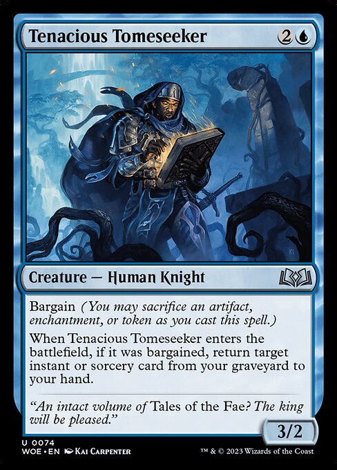 Tenacious Tomeseeker (74) [Wilds of Eldraine]