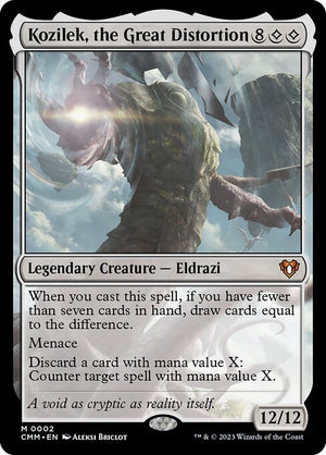 Kozilek, the Great Distortion (2) [Commander Masters]