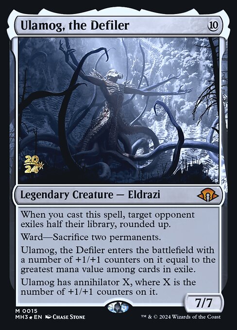 Ulamog, the Defiler (15s) [Modern Horizons 3 Promos]