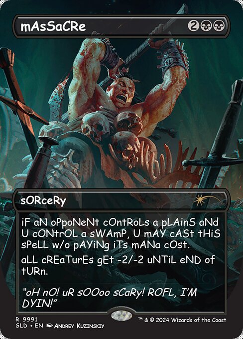 Massacre (9991) [Secret Lair Drop]
