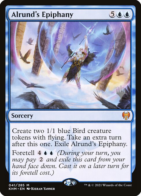 Alrund's Epiphany (41p) [Kaldheim Promos]