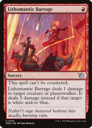 Lithomantic Barrage (152) [March of the Machine]