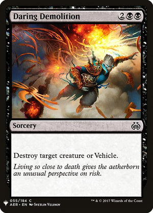 Daring Demolition (AER-55) [The List]
