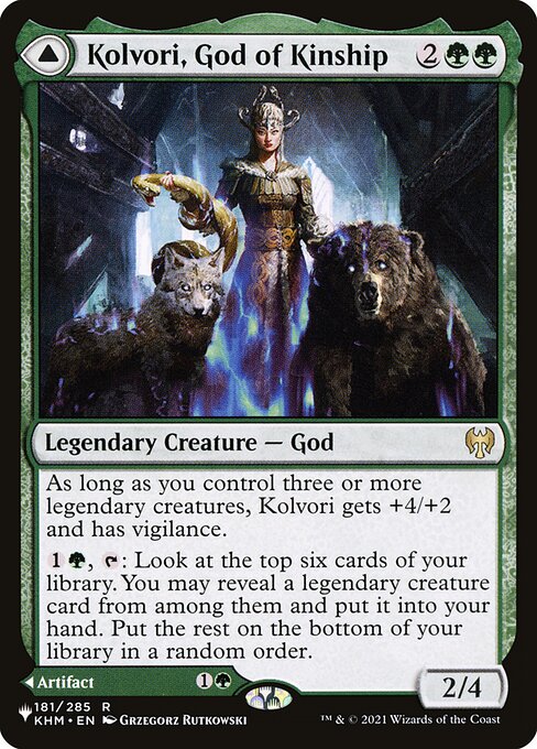 Kolvori, God of Kinship // The Ringhart Crest (KHM-181) [The List]