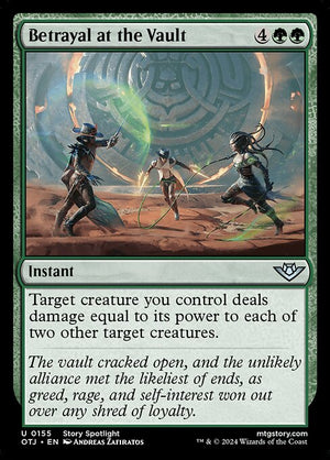 Betrayal at the Vault (155) [Outlaws of Thunder Junction]