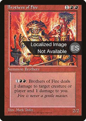 Brothers of Fire (179) [Fourth Edition Foreign Black Border]