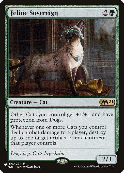 Feline Sovereign (M21-180) [The List]