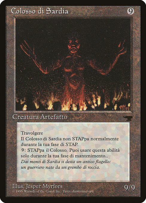 Colossus of Sardia (111) [Rinascimento]