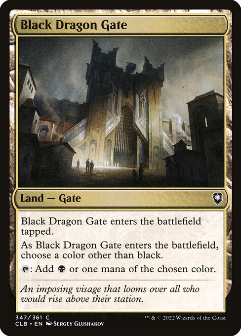 Black Dragon Gate (347) [Commander Legends: Battle for Baldur's Gate]