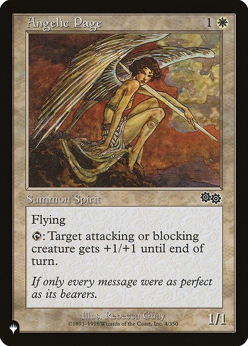 Angelic Page (USG-4) [The List]