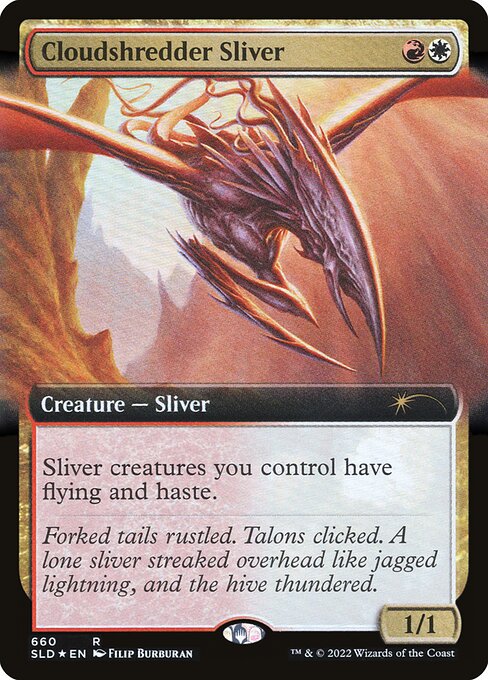 Cloudshredder Sliver (660) [Secret Lair Drop] [Extended Art]