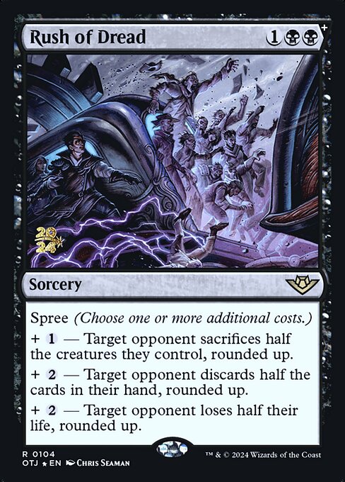 Rush of Dread (104s) [Outlaws of Thunder Junction Promos]