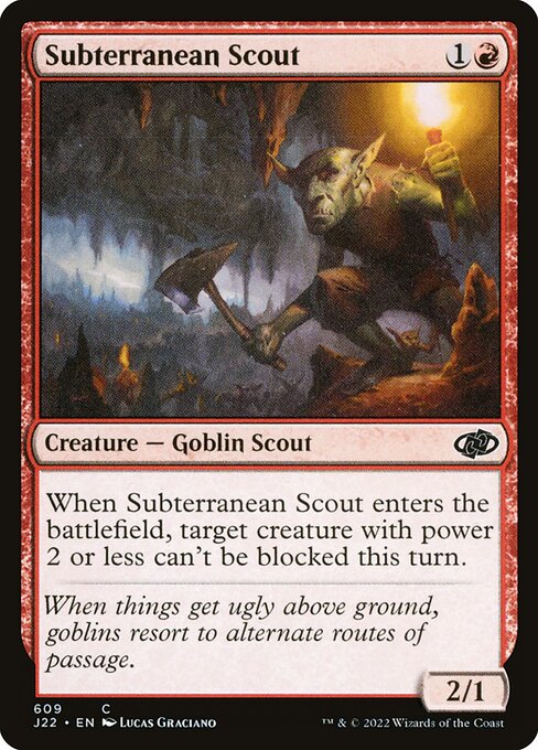 Subterranean Scout (609) [Jumpstart 2022]