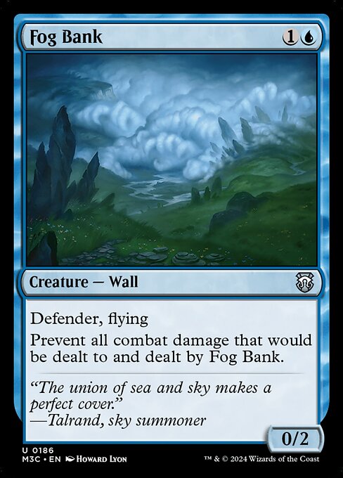 Fog Bank (186) [Modern Horizons 3 Commander]