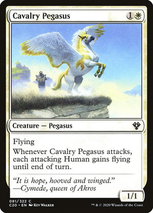Cavalry Pegasus (81) [Commander 2020]