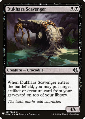 Dukhara Scavenger (KLD-77) [The List]