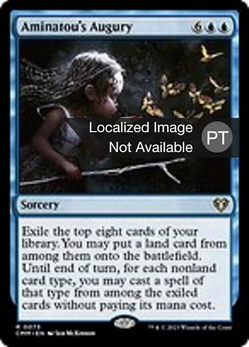 Aminatou's Augury (73) [Commander Masters]