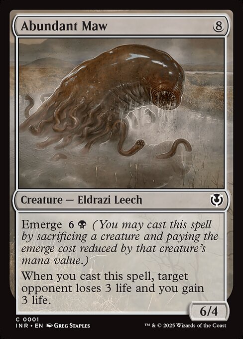 Abundant Maw (1) [Innistrad Remastered]