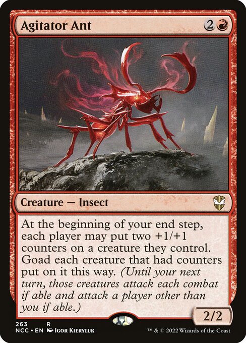 Agitator Ant (263) [New Capenna Commander]