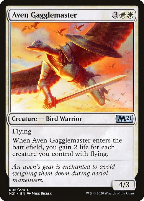 Aven Gagglemaster (5) [Core Set 2021]