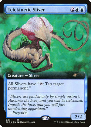 Telekinetic Sliver (627) [Secret Lair Drop] [Extended Art]