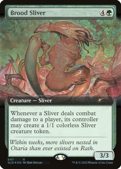 Brood Sliver (647) [Secret Lair Drop] [Extended Art]