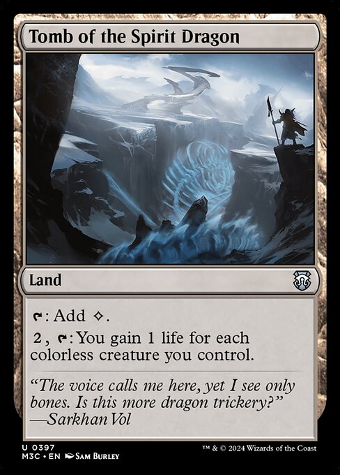 Tomb of the Spirit Dragon (397) [Modern Horizons 3 Commander]