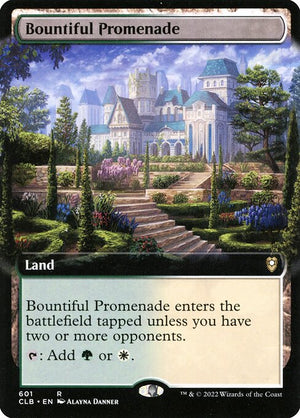 Bountiful Promenade (601) [Commander Legends: Battle for Baldur's Gate] [Extended Art]