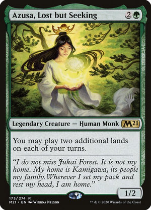 Azusa, Lost but Seeking (173p) [Core Set 2021 Promos]