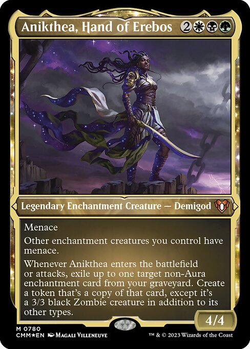 Anikthea, Hand of Erebos (780) [Commander Masters] [Etched]