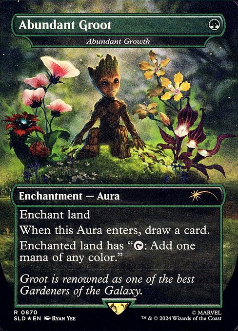 Abundant Growth (870) [Secret Lair Drop]