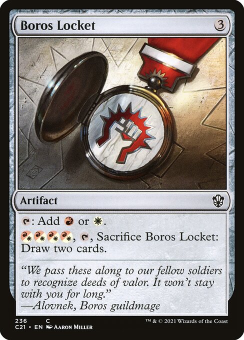 Boros Locket (236) [Commander 2021]