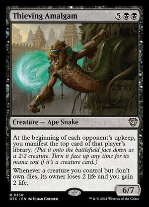 Thieving Amalgam (150) [Outlaws of Thunder Junction Commander]