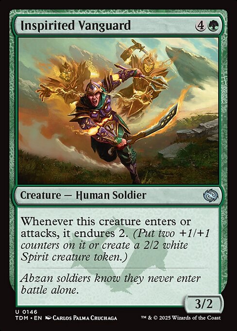 Inspirited Vanguard (146) [Tarkir: Dragonstorm]