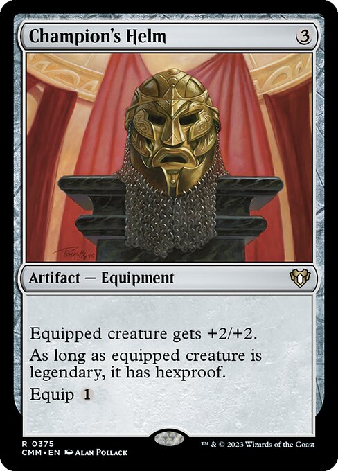 Champion's Helm (375) [Commander Masters]