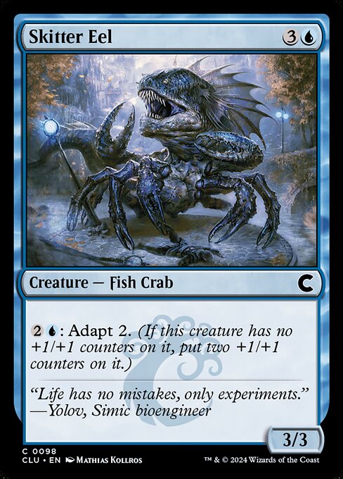 Skitter Eel (98) [Ravnica: Clue Edition]
