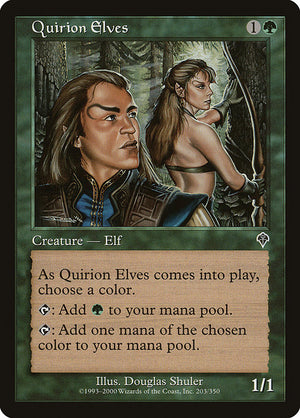 Quirion Elves (203) [Invasion]