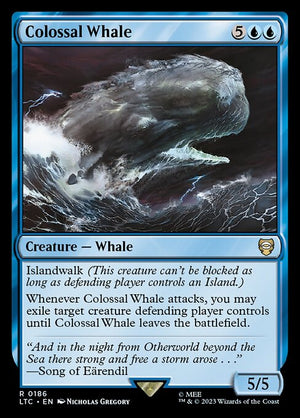 Colossal Whale (186) [Tales of Middle-earth Commander]