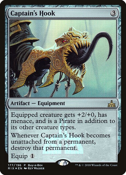 Captain's Hook (177) [Rivals of Ixalan Promos]