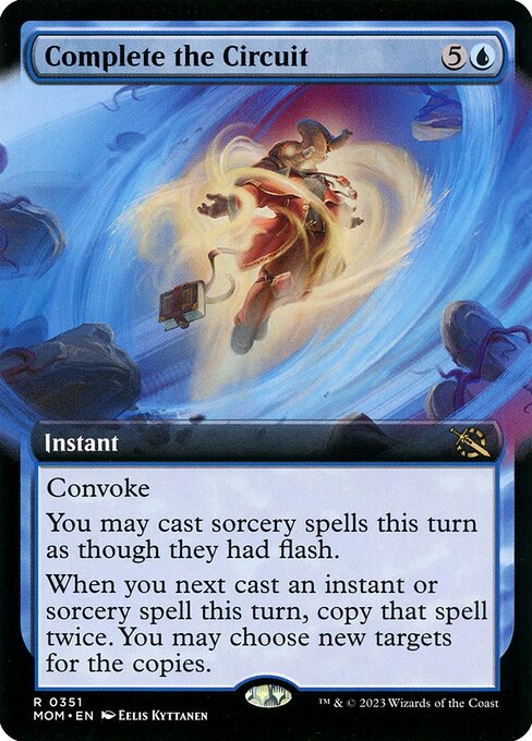 Complete the Circuit (351) [March of the Machine] [Extended Art]