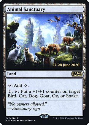 Animal Sanctuary (242s) [Core Set 2021 Promos]